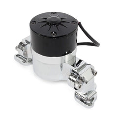 Top Street Performance HC8031C Aluminum Electric Water Pump Include Backplate, Chrome