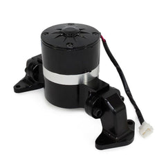 Top Street Performance HC8040BK Aluminum Electric Water Pump Include Backplate, Black