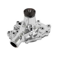 Top Street Performance HC8049C Aluminum Mechanical Water Pump Passenger Side, Chrome