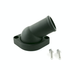 Top Street Performance HC8937BK LS 45? Angle Aluminum Water Neck, 360? Swivel, Black