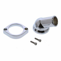 Top Street Performance HC8937C LS 45? Angle Aluminum Water Neck, 360? Swivel, Chrome