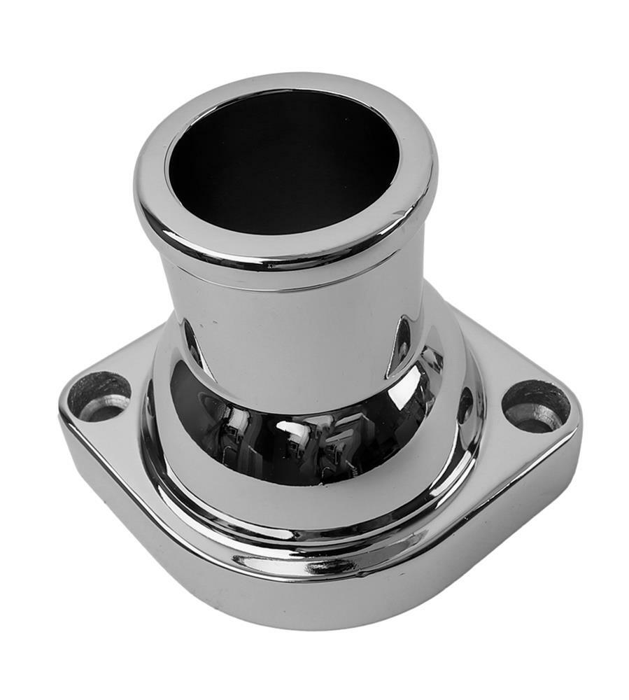 Top Street Performance HC8938C LS Straight Aluminum Water Neck, Chrome