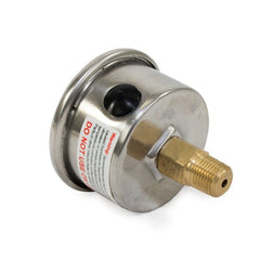 Top Street Performance JM1017 0-15 PSI Liquid Filled Fuel Pressure Gauge, 1/8 NPT, 1.5 inch Diameter