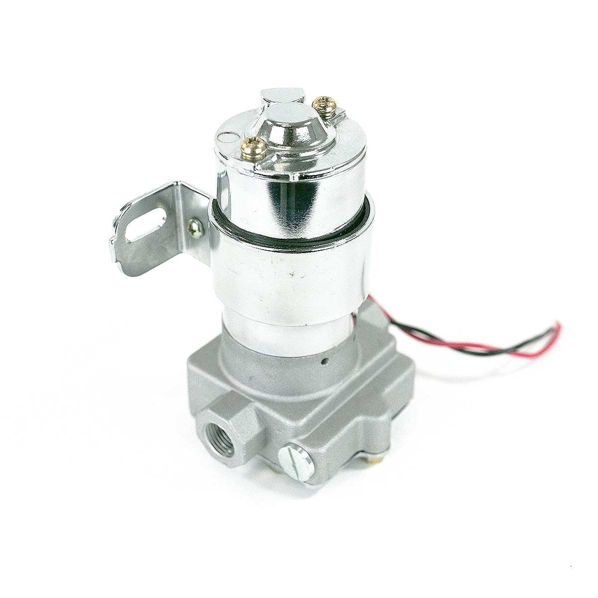 Top Street Performance JM1042 Electric Carburetor Fuel Pump - 115 GPH, 3/8 inch NPT Inlet/Outlet