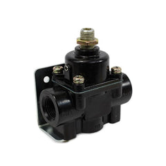 Top Street Performance JM1055BK Aluminum Fuel Pressure Regulator, 1-4 PSI, 3/8 inch NPT, Black