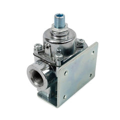 Top Street Performance JM1055C Aluminum Fuel Pressure Regulator, 1-4 PSI, 3/8 inch NPT, Black