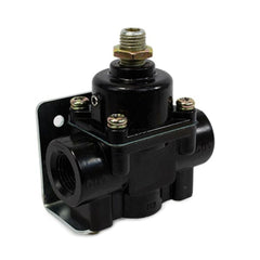 Top Street Performance JM1056BK Aluminum Fuel Pressure Regulator, 4.5-9 PSI, 3/8 inch NPT, Black
