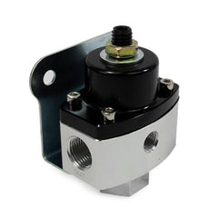 Top Street Performance JM1057BK Billet Aluminum Fuel Pressure Regulator, 5-12 PSI, 3/8 inch NPT, Black