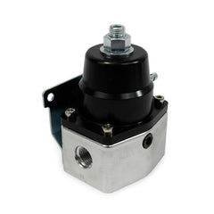 Top Street Performance JM1059BK EFI Billet Aluminum Fuel Pressure Bypass Regulator, 40-75 PSI, 3/8 inch NPT, Black
