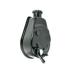 Top Street Performance JM2000BK GM Saginaw Power Steering Pump With Billet Aluminum Cap and Dipstick, Black