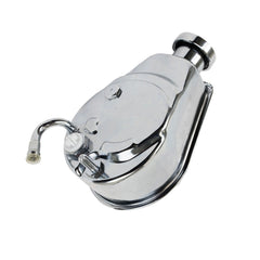 Top Street Performance JM2000C GM Saginaw Power Steering Pump With Billet Aluminum Cap and Dipstick, Chrome