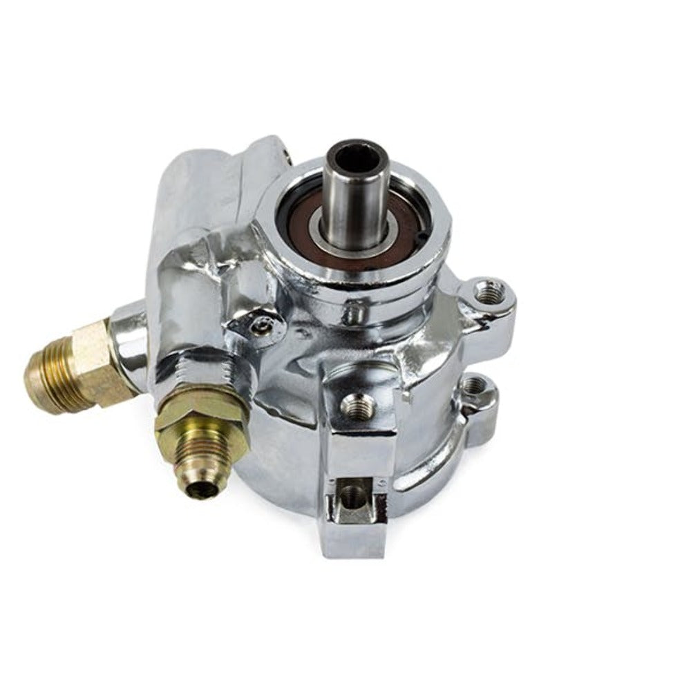Top Street Performance JM2010C GM Type 2 Power Steering Pump, Chrome