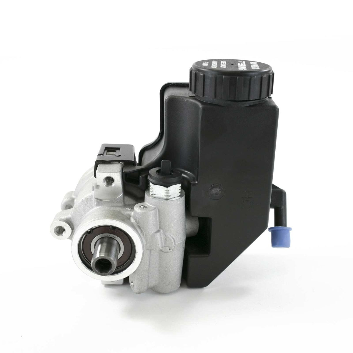 Top Street Performance JM2011 GM Type 2 Power Steering Pump With Reservoir, Satin