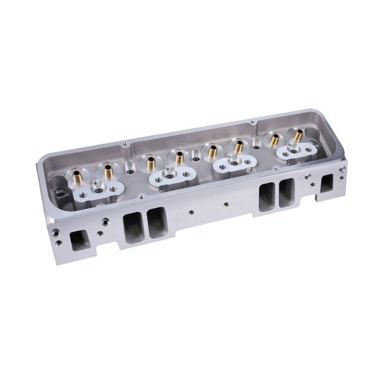 Top Street Performance JM4100S Aluminum Cylinder Head - Chev SB, 198cc Intake Runner, 64cc Chamber