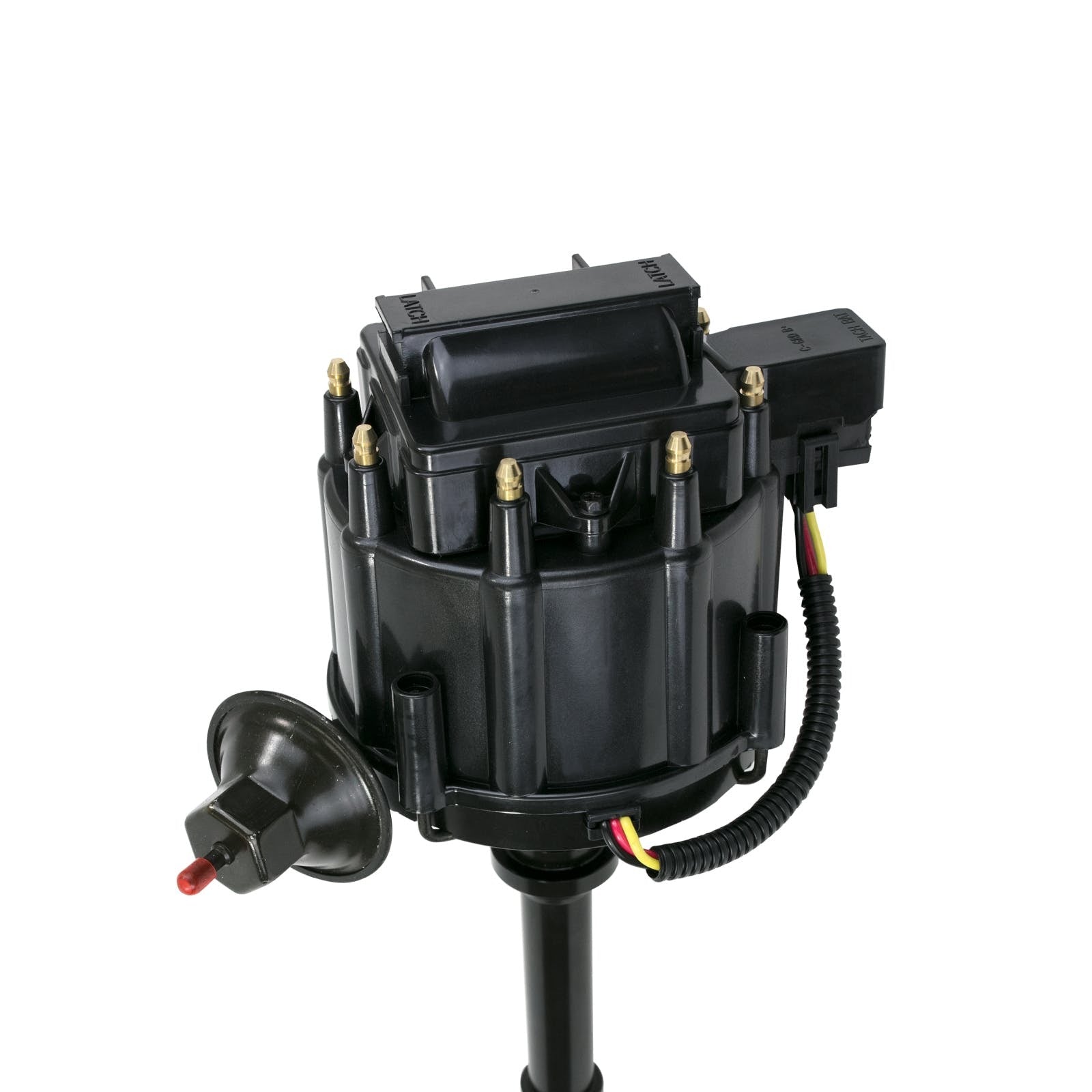 Top Street Performance JM6502ABK HEI Distributor 65K Volt Coil, Black Housing