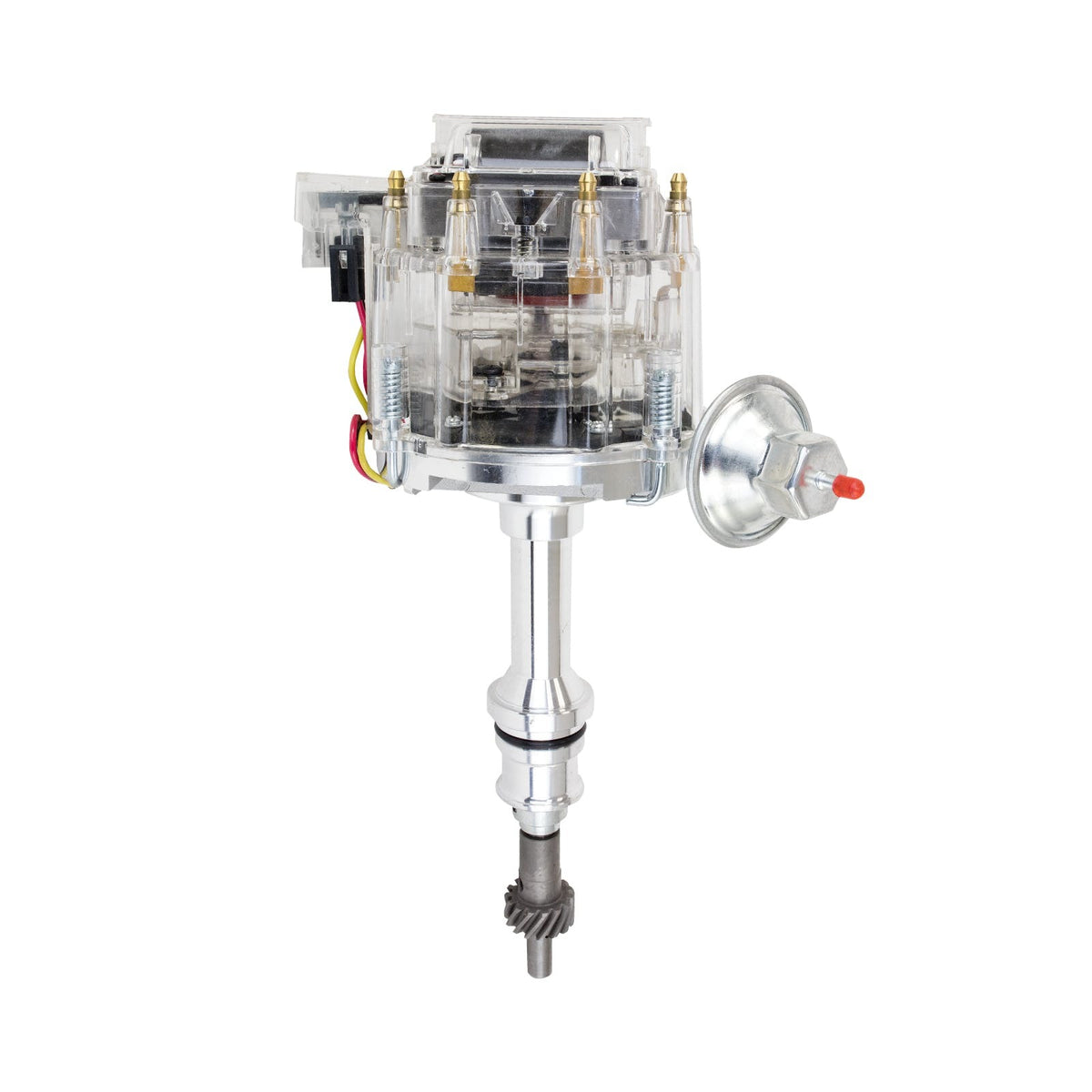 Top Street Performance JM6502CL HEI Distributor 65K Volt Coil, Clear Cap