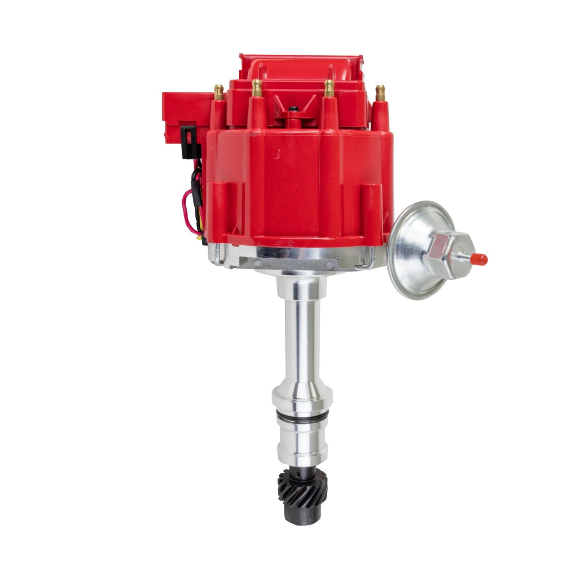 Top Street Performance JM6503R HEI Distributor 65K Volt Coil, Red Cap