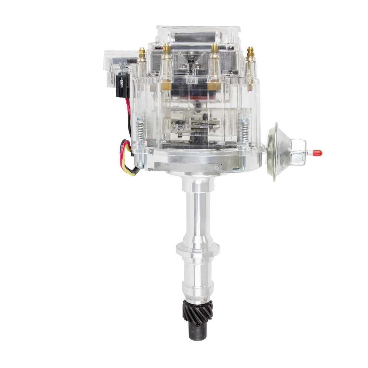 Top Street Performance JM6504CL HEI Distributor 65K Volt Coil, Clear Cap