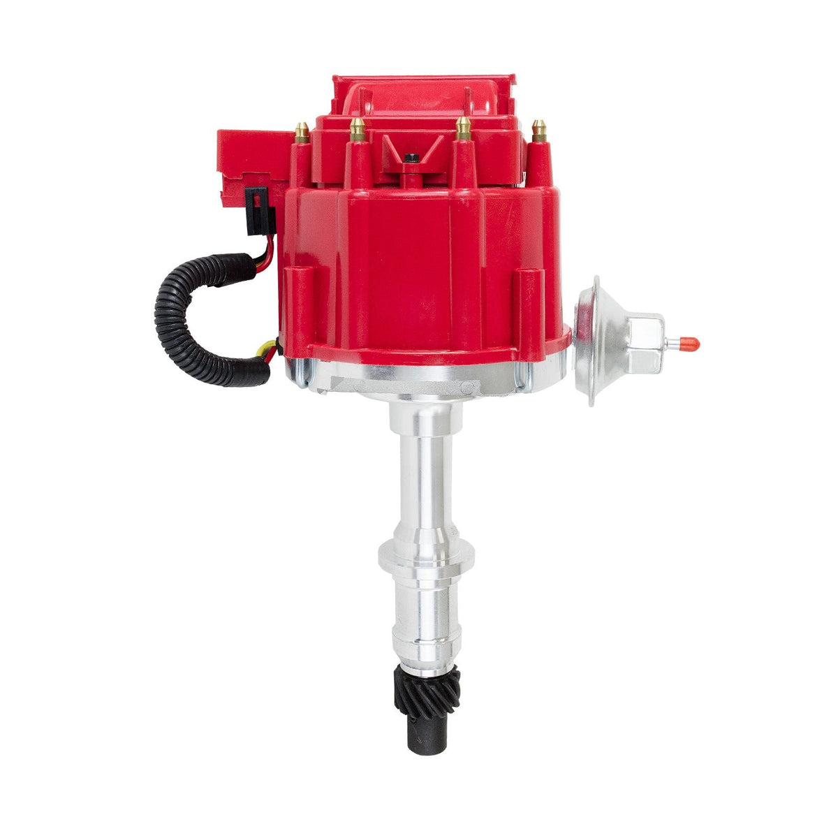 Top Street Performance JM6504R HEI Distributor 65K Volt Coil, Red Cap