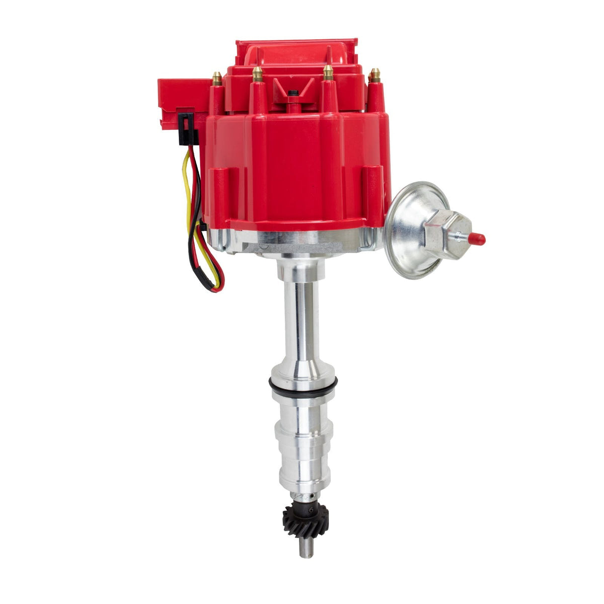 Top Street Performance JM6508R HEI Distributor 65K Volt Coil, Red Cap