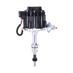 Top Street Performance JM6510-5BK HEI Distributor - Ford 351 Windsor, V8 Engine, 65K Volt Coil, Black Cap