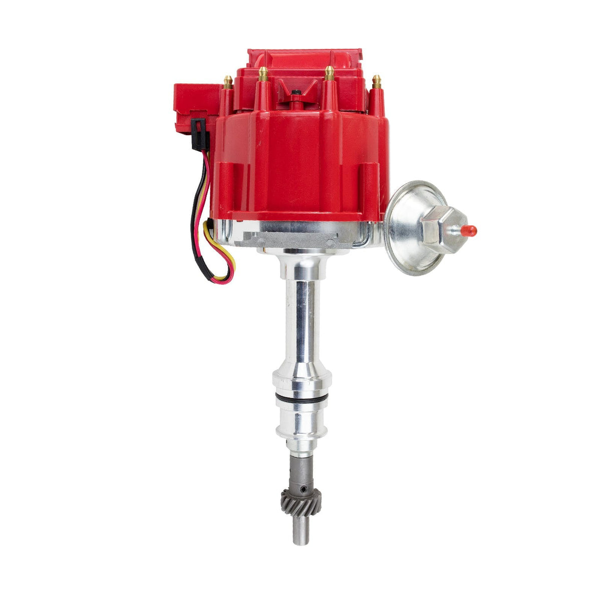 Top Street Performance JM6510R HEI Distributor 65K Volt Coil, Red Cap