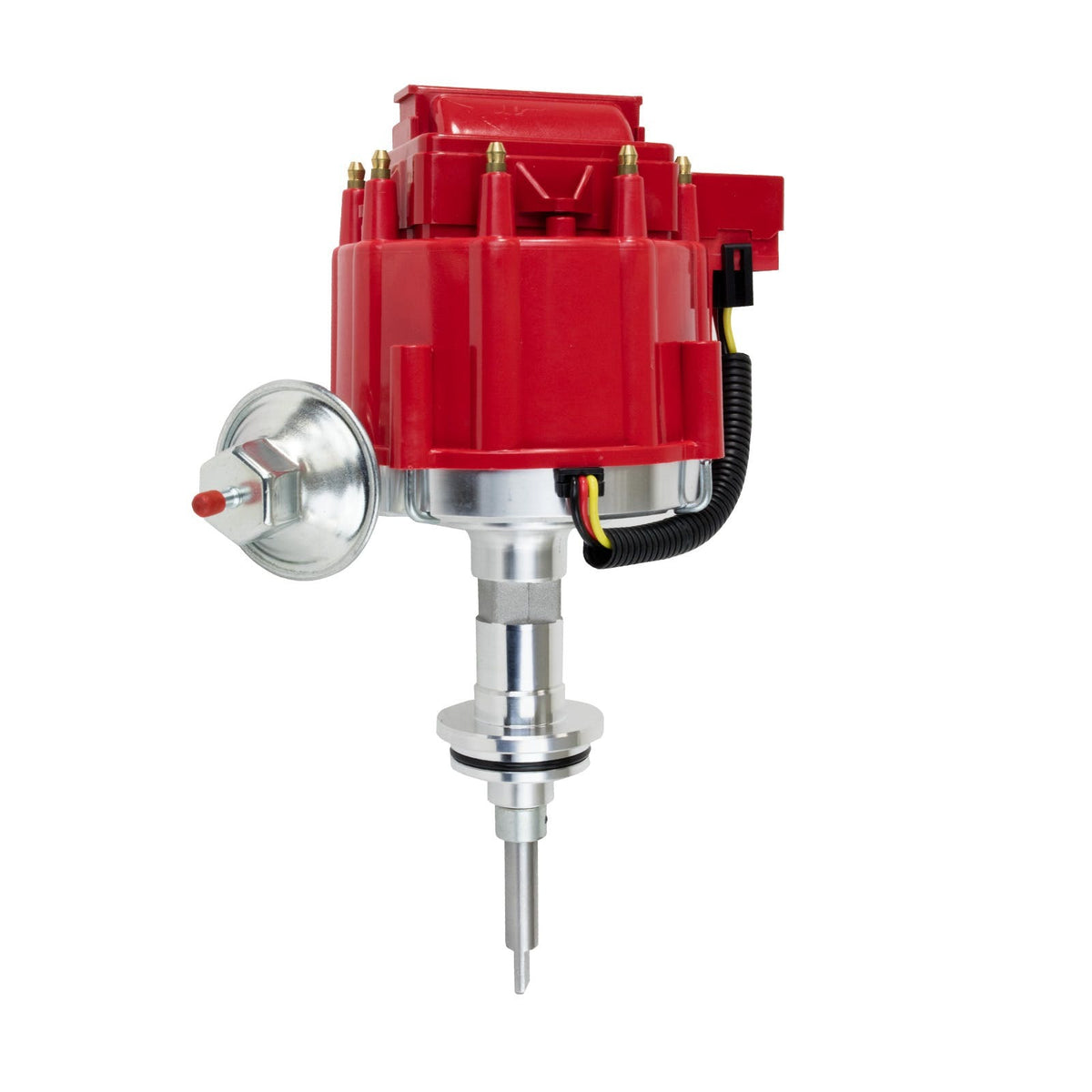 Top Street Performance JM6513R HEI Distributor 65K Volt Coil, Red Cap