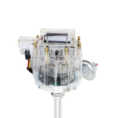 Top Street Performance JM6517CL HEI Distributor - Cadillac 472/500, V8 Engine, 65K Volt Coil, Clear