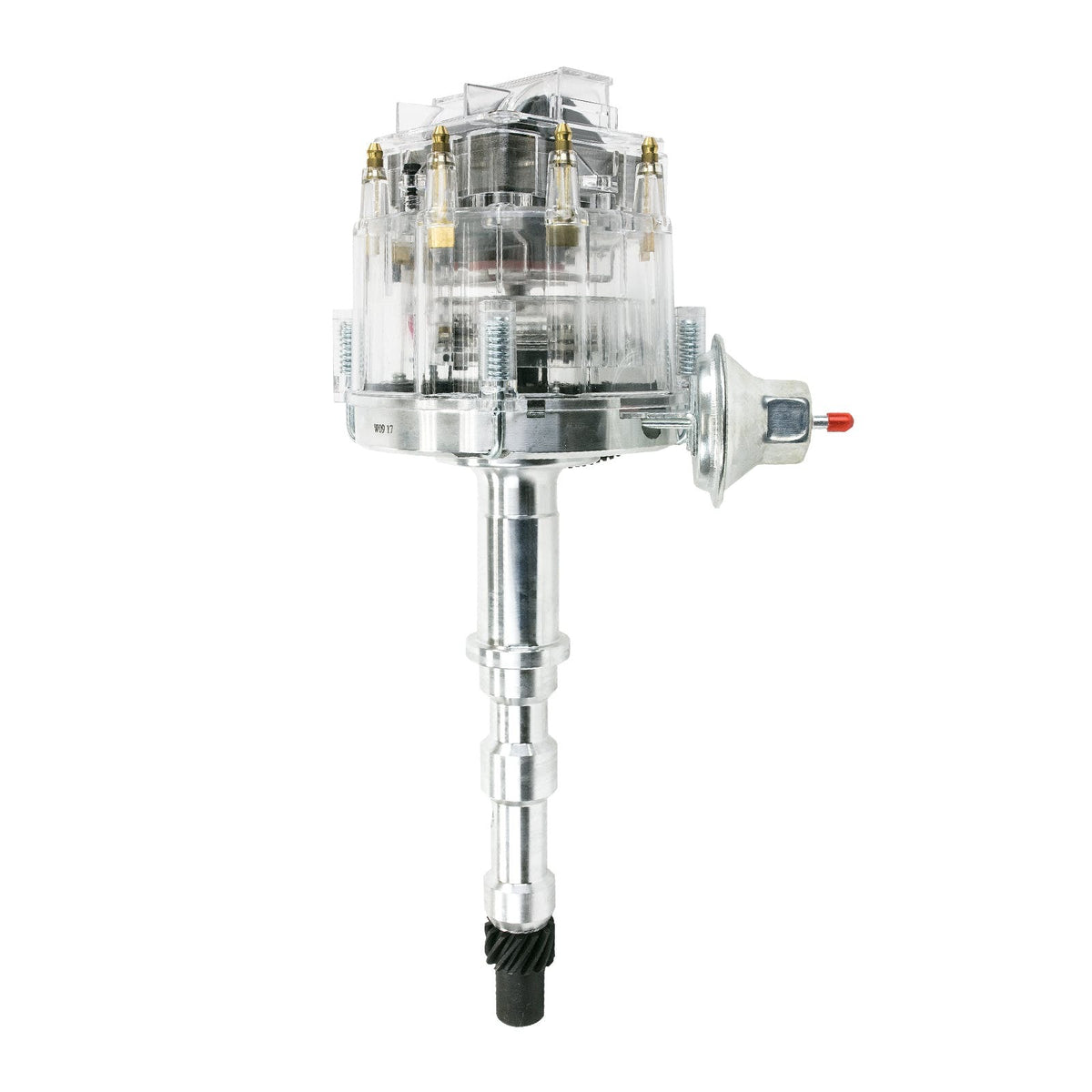 Top Street Performance JM6517CL HEI Distributor - Cadillac 472/500, V8 Engine, 65K Volt Coil, Clear