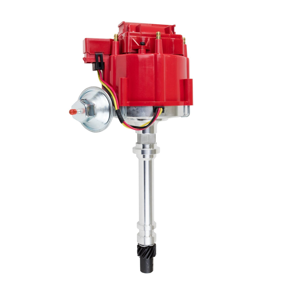 Top Street Performance JM6521R HEI Distributor 65K Volt Coil, OEM Red Cap