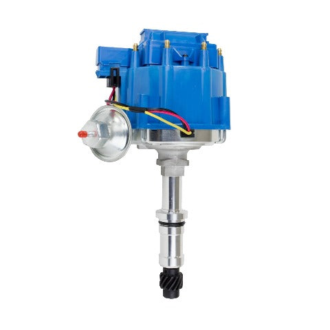 Top Street Performance JM6525BL HEI Distributor - Buick BB 400/430/455, V8 Engine, 65K Volt Coil, Blue Cap