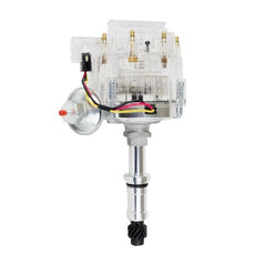 Top Street Performance JM6525CL HEI Distributor - Buick BB 400/430/455, V8 Engine, 65K Volt Coil, Clear Cap