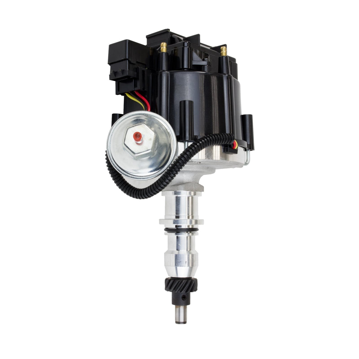 Top Street Performance JM6528BK HEI Distributor 65K Volt Coil, Black Cap