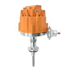 Top Street Performance JM6531OR HEI Distributor - 1951-1959 Mopar Hemi 331/354, V8 Eng 65K Volt Coil, Orange Cap