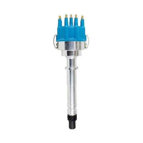 Top Street Performance JM6601BL PRO-Billet Distributor Blue Cap