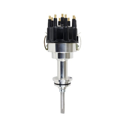 Top Street Performance JM6614BK PRO-Billet Distributor Black Cap