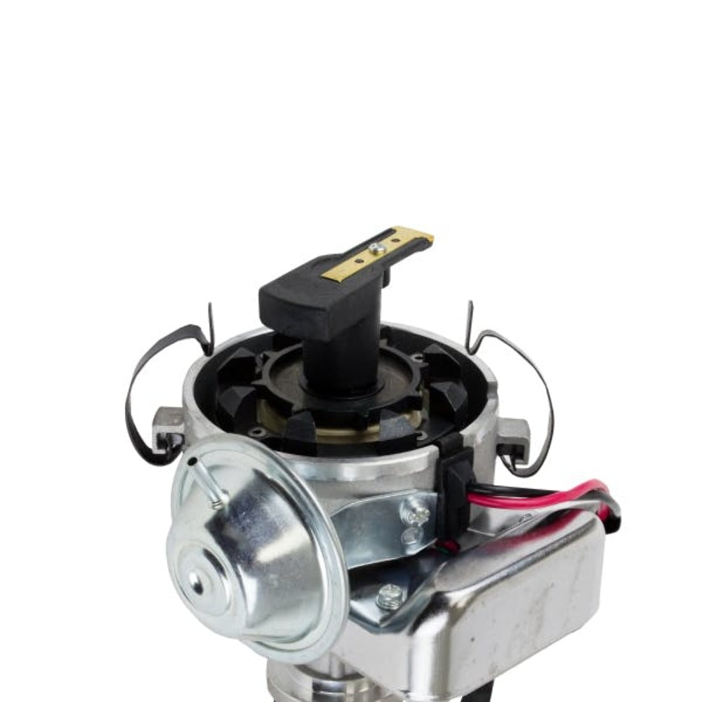 Top Street Performance JM6701BK Ready to Run Distributor Black Cap