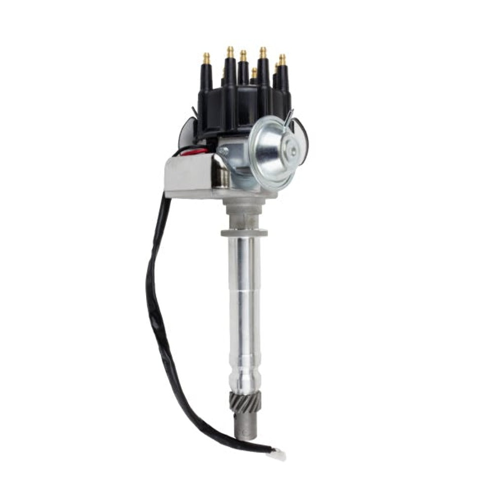 Top Street Performance JM6701BK Ready to Run Distributor Black Cap