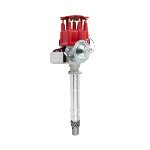 Top Street Performance JM6701R Ready to Run Distributor Red Cap