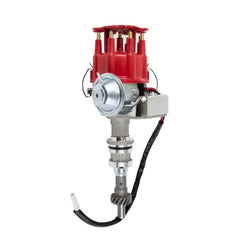 Top Street Performance JM6706R Ready to Run Distributor Red Cap