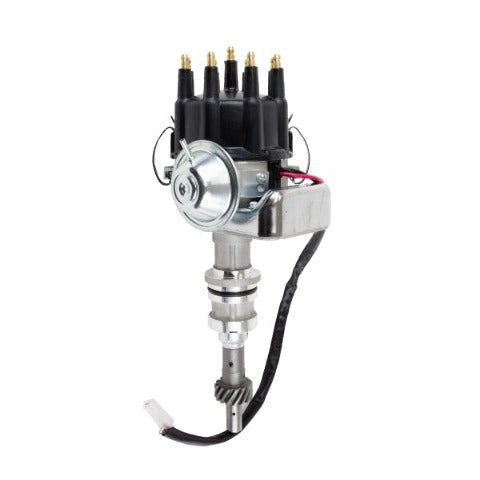 Top Street Performance JM6710BK Ready to Run Distributor Black Cap