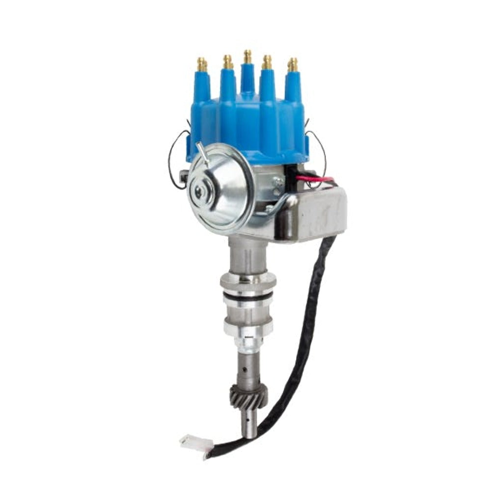 Top Street Performance JM6710BL Ready to Run Distributor Blue Cap