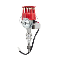 Top Street Performance JM6710R Ready to Run Distributor Red Cap