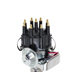 Top Street Performance JM6714BK Ready to Run Distributor Black Cap