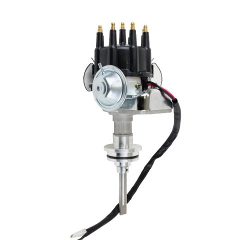 Top Street Performance JM6714BK Ready to Run Distributor Black Cap