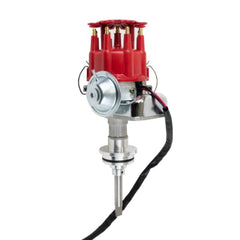 Top Street Performance JM6714R Ready to Run Distributor Red Cap