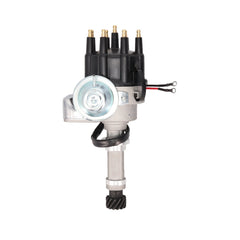 Top Street Performance JM6737BK Ready To Run Distributor, Black Cap