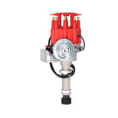 Top Street Performance JM6737R Ready To Run Distributor, Red Cap
