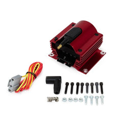 Top Street Performance JM6930R Ignition Coil External E-Core, 50K Volt, Red