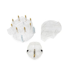 Top Street Performance JM6950CL HEI Distributor Cap and Rotor Kit Super Cap, Coil Cover, Rotor, Clear